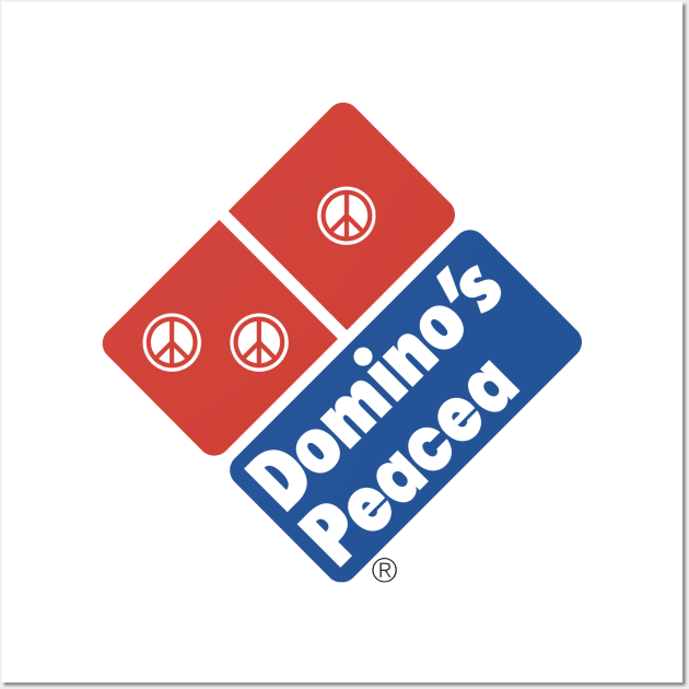 Domino's peacea Wall Art by BURN444